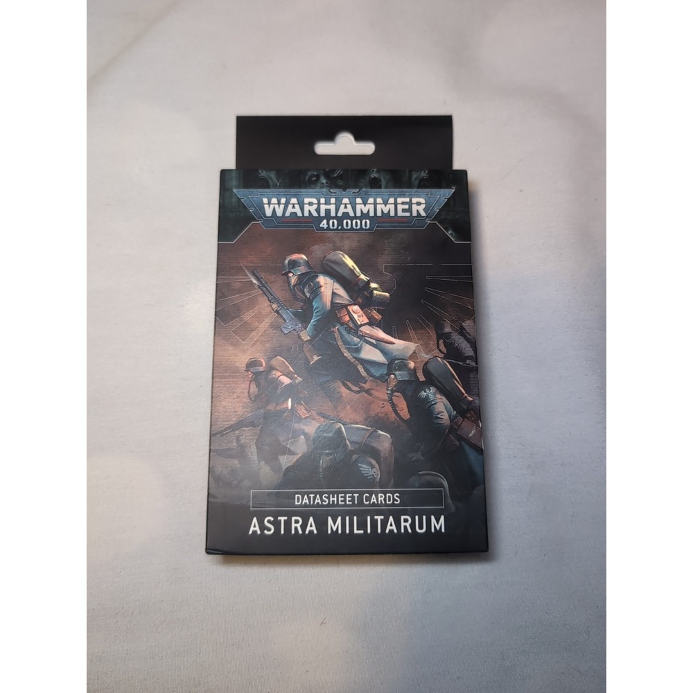 Warhammer 40,000 Datasheet Cards Astra Militarum Games Workshop 40K 47-02